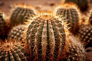 close up of cactus