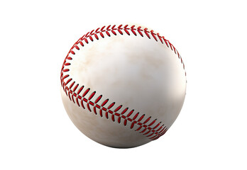 baseball ball isolated on white