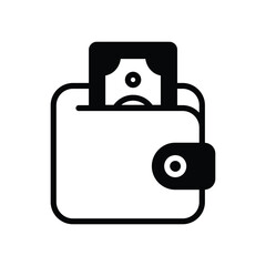 Savings icon isolate white background vector stock illustration.