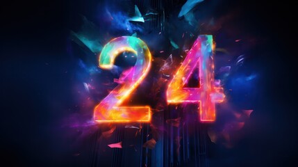 Number 24 for New Year