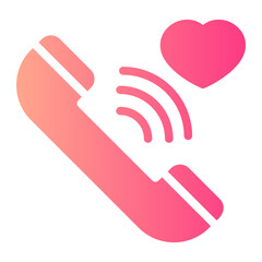 help call gradient icon