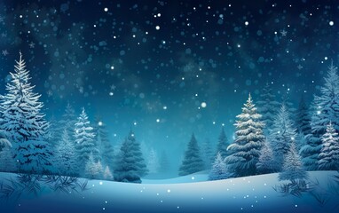 Winter Christmas background