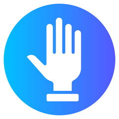volunteer gradient icon