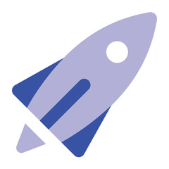 illustration of a icon rocket