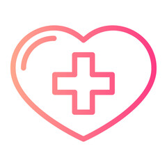 medical gradient icon