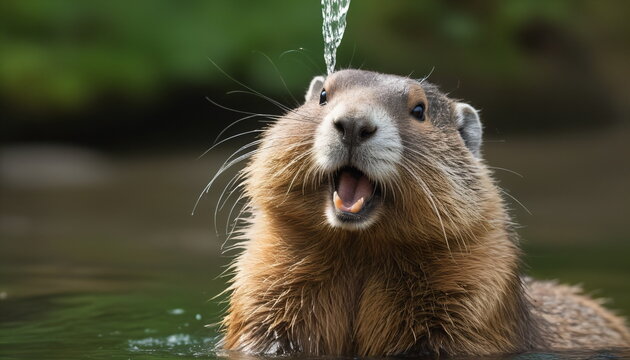 Laughing Marmot: A Wildlife Portrait