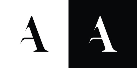 letter a monogram vector logo design