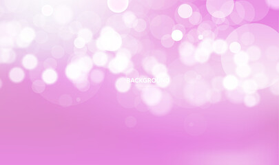 Abstract background with bokeh, Pink bokeh