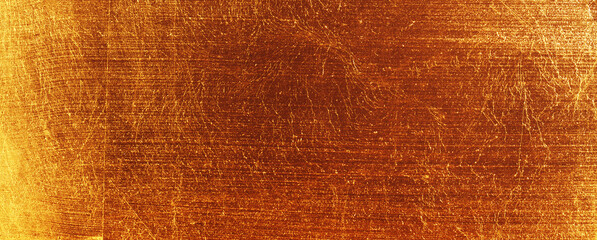 Gold painted wood texture