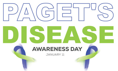 paget's disease awareness day. background, banner, card, poster, template. Vector illustration.