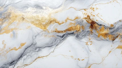 texture and detail of a white and gold marble