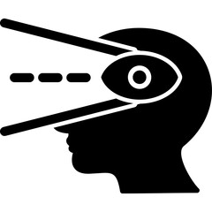 Obraz premium Vision Icon