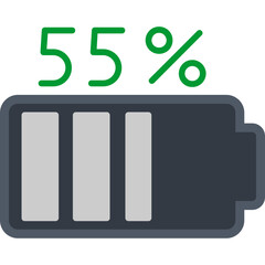 55 Percent icon