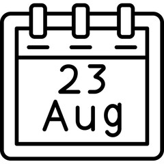 August 23 Icon