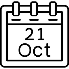 October 21 Icon