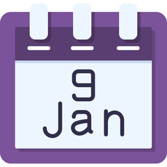 January 9 Icon