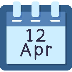 April 12 Icon