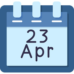 April 23 Icon