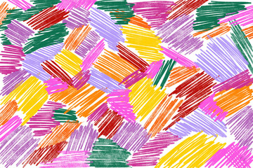 Paper with pencil strokes. Doodle scribble pencil pattern