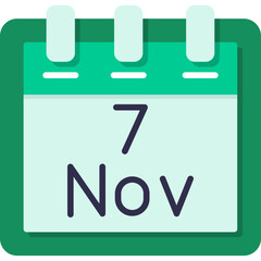 November 7 Icon
