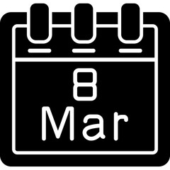 March 8 Icon