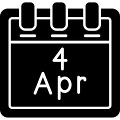 April 4 Icon