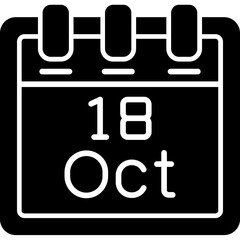 October 18 Icon