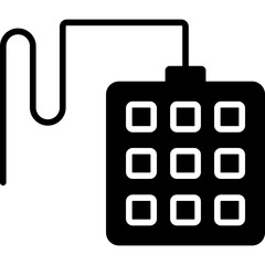 Obraz premium Keypad icon