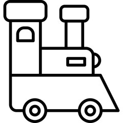 Toy Train Icon