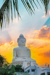High above Phuket stands the currently famous landmark of the island, the Temple of the Great Buddha. Thais call him Big Buddha.