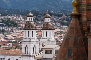 Ville de Quito en Equateur