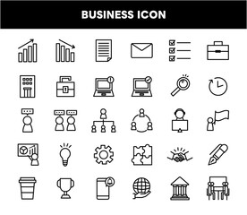 ビジネスで使えるシンプルなアイコンセット