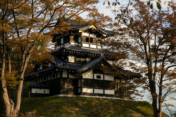 Takada castle in Joetsu, Japan.
