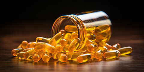 Purified Fish Oil Softens: Your Source of Omega-3 Fatty Acids .  Fish Oil Capsules for a Balanced Lifestyle