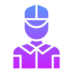 Delivery Man Icon
