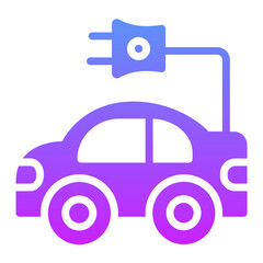 Electric Car Icon