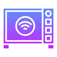Smart Microwave Icon