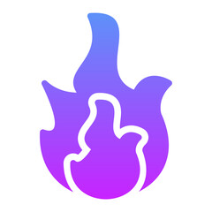 Fototapeta premium Fire Icon