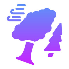 Wind Disaster Icon