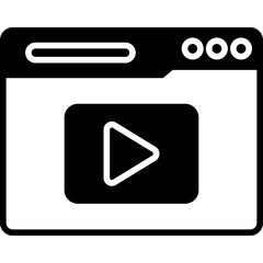 Video Streaming Icon