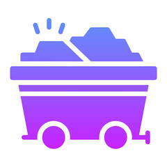 Gold Cart Icon