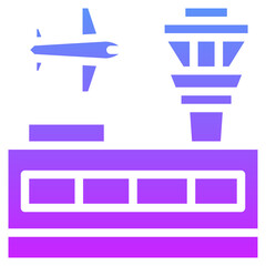 Airport Building Icon