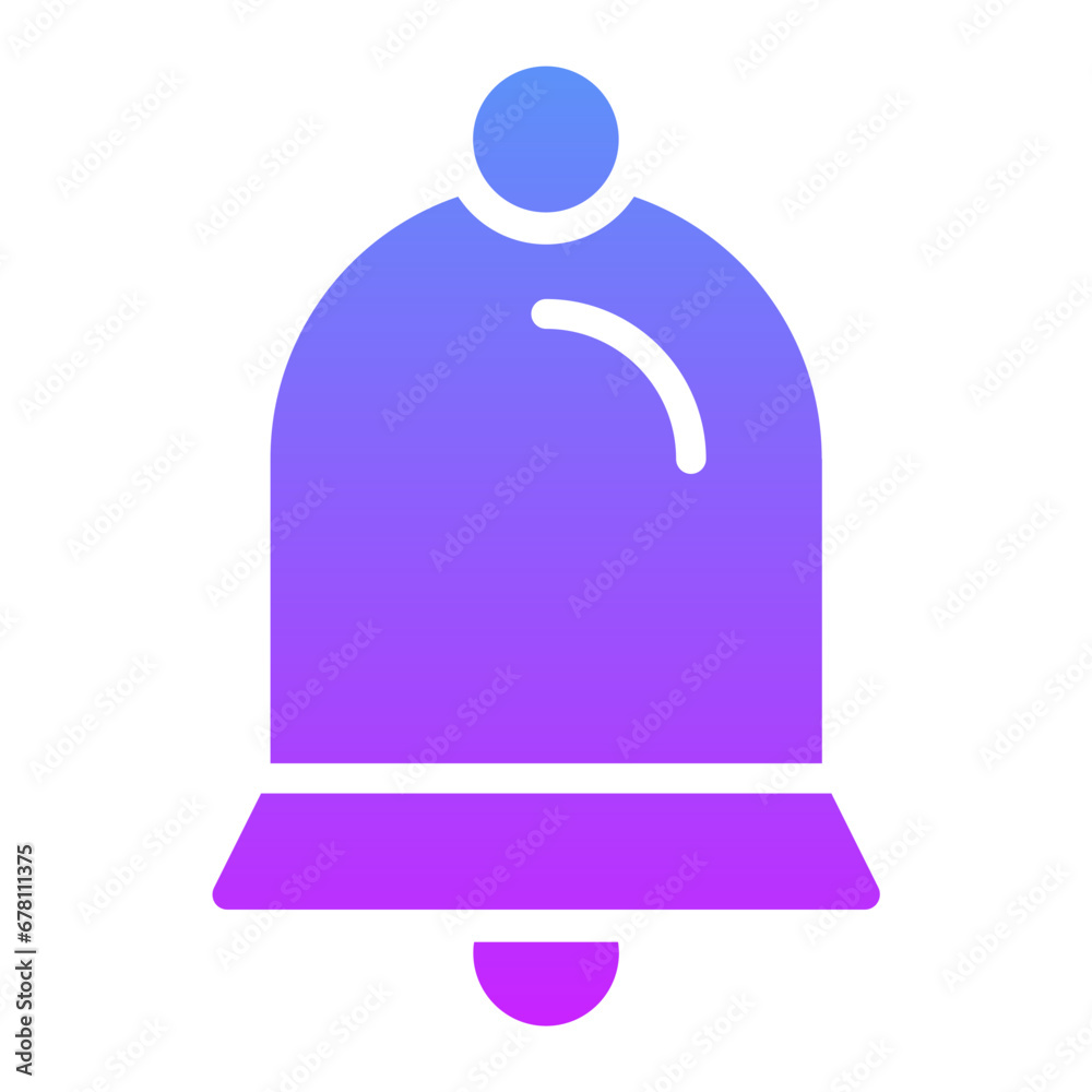 Sticker bell icon