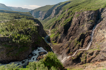 Måbødalen a narrow valley in Eidfjord Municipality in Vestland county, Norway