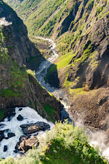 Måbødalen a narrow valley in Eidfjord Municipality in Vestland county, Norway