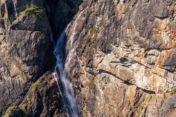 Måbødalen a narrow valley in Eidfjord Municipality in Vestland county, Norway