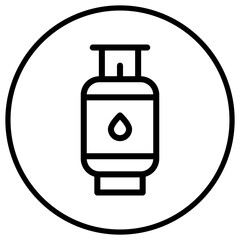 Camping gas Vector Icon Design Illustration