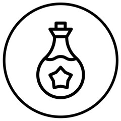Potion Vector Icon Design Illustration