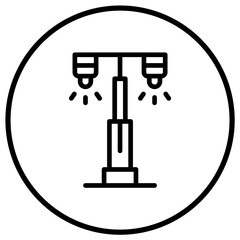 Light bulb Vector Icon Design Illustration