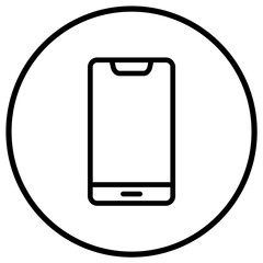 Smartphone Vector Icon Design Illustration